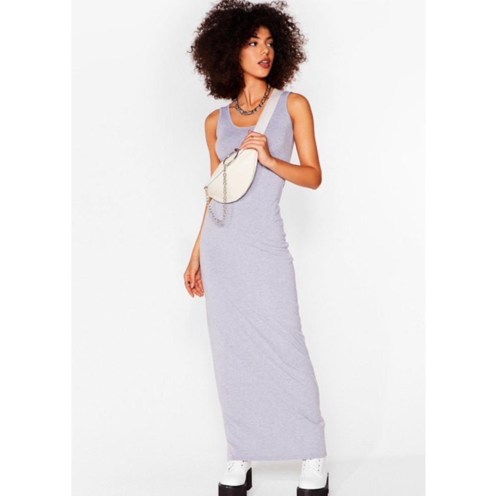 NWT Nasty Gal scoop neck maxi dress